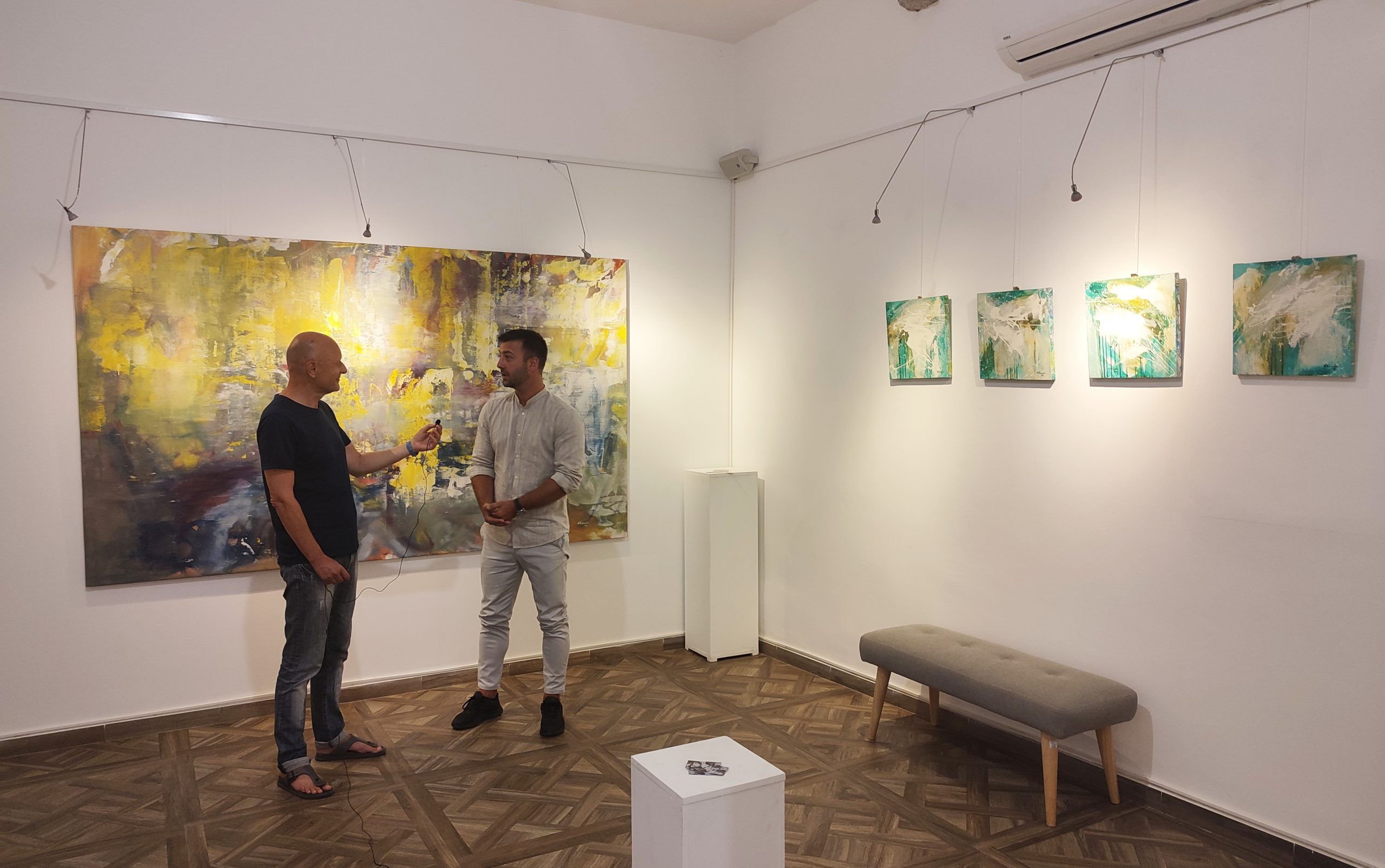 15. samostalna izložba u Gradska Galerija Kotor, Crna Gora, “Apstraktni dodir”, 2022.