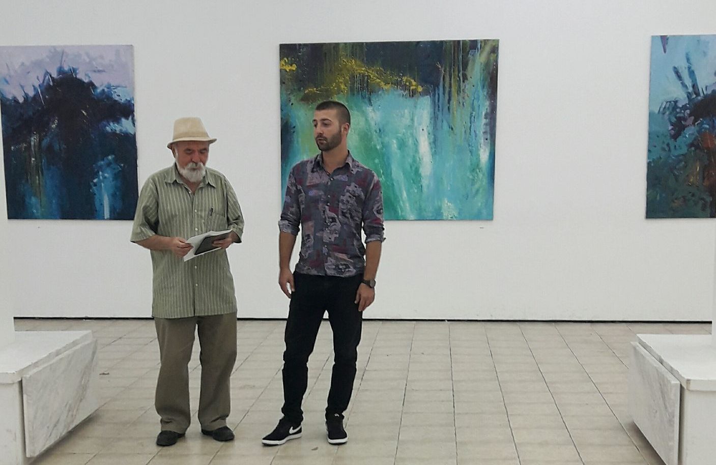 2017. Galerija savremene likovne umetnosti Niš, Paviljon u Tvrđavi, “Unutrašnje stanje uma”